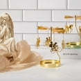 thumbnail image 4 of Candle Holder Rotary Tea Light Holder Christmas Table Decoration Cup, 4 of 5