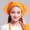 Orange, variant on Waiters, Men and Women, Kitchen Work, Turbans, Hats, Kitchenware,Waiter Men and Women Kitchen Work Turban Hat Kitchen Supplies ,