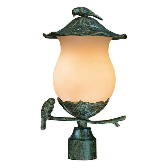 Acclaim Lighting 7567 Avian 2 Light 18.5" Height Post Light - Black