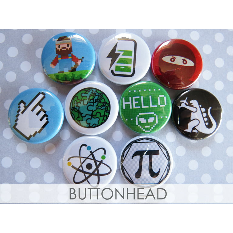  Creative Artistic Buttons Pins Set Gift for Artists - 1 Inch  Pinback Button Set Pack of 35 : Handmade Products