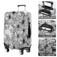 thumbnail image 5 of Pioneer Flower Floral Print Pattern Luggage Cover Fashion Suitcase Cover Baggage Covers Fit 25-28 Inch Luggage (Go Travel), 5 of 5