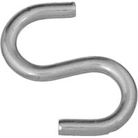 National Hardware N273-441 S-Hook, 120 lb Working Load, 0.312 in Dia Wire, Steel, Zinc