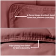 thumbnail image 3 of Southshore Fine Living, Inc. All Season Down Alternative Comforter, Marsala, Twin/Twin XL, 3 of 9