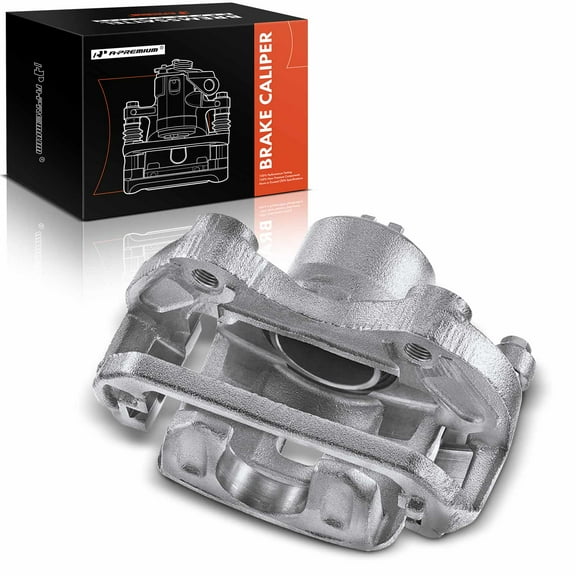 A-Premium Disc Brake Caliper Assembly with Bracket Compatible with Infiniti G35 Nissan 350Z 2003-2005 Front Left Driver Side