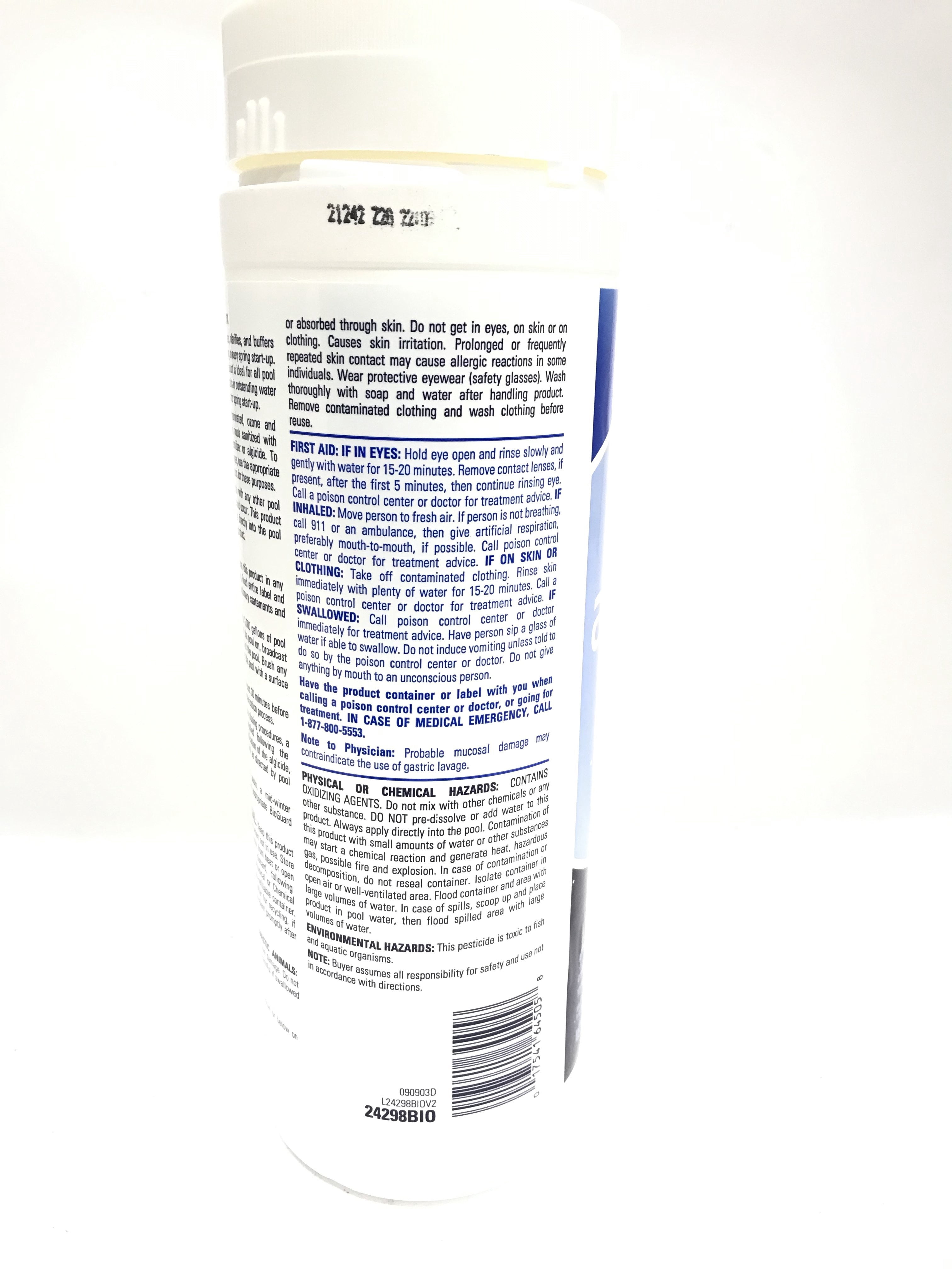 Bioguard 24298BIO Arctic Blue Winter Shock 2(lb) Bottle