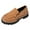 Brown, variant on Loafers for Women Classic Suede Lug Sole Chunky Penny Loafers Slip on Business Casual Dress Shoes Comfy Walking Shoes Brown Size 9