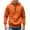 Orange, variant on Mercatoo Hoodies for Teen Boys Quarter Zip Pullover 𝐕intage Long Sleeve Outdoor Athletic Sweatshirt Kids Fall Sports Hoodie
