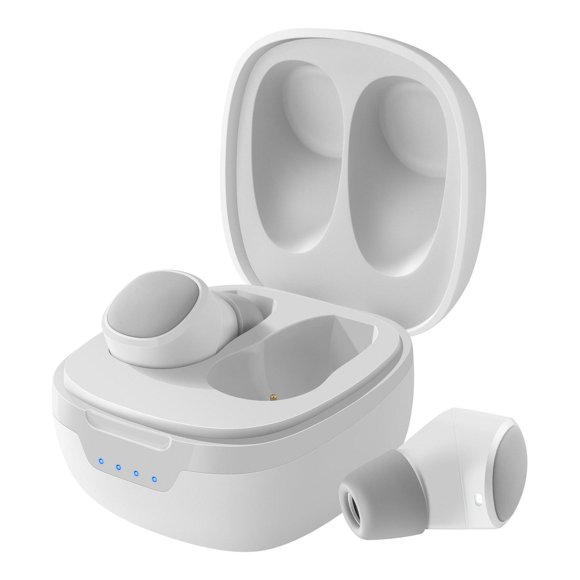 Mini audífonos Bluetooth FreePods True Wireless, blancos Steren AUD-7550BL