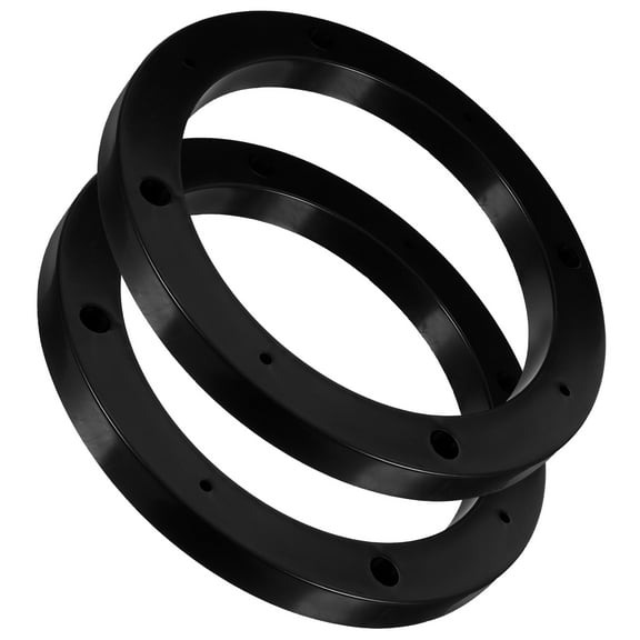 LULULION 1Pair Auto Speaker Spacer Ring Plastic Adapter Easy Install for Car Audio Systems