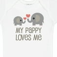 thumbnail image 4 of Inktastic My Pappy Grandpa Loves Me Boys or Girls Baby Bodysuit, 4 of 5