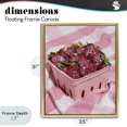thumbnail image 4 of Stupell Industries Contemporary Glam Glimmer Strawberries Gold Floating Frame Canvas Art, 25 x 31, by LISH Creative, 4 of 8