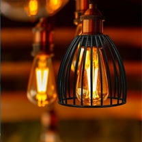 Topbathy Iron Drum Lampshade Black for Table Lamps Ceiling and Chandelier Light Shade