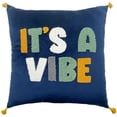thumbnail image 1 of MAINSTAYS Coussin Décoratif « Its A Vibe », 1 of 1