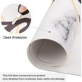 thumbnail image 6 of Mouse Pad, Large Desk Pads On Top of Desks, PU Leather Waterproof Mousepad, Cute Computer PC Laptop Writing Pads Accessories for School Office Home 31.5" x 15.7" - Marble Print, 6 of 6