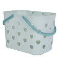 thumbnail image 2 of Portable Shower Caddy with Handles, Plastic Tote Storage Basket Toiletry Organizer Bin, 2 of 5