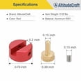 thumbnail image 7 of Anvil Base Kit for Headspace Measurements, Stable Platform for Precision Reloading, Improve Ogive and Shoulder Consistency, 7 of 7