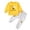 Yellow*, variant on OSOLU Children Boys Outfits Bee Embroidery Casual Soft Comfortable Sweatshirt and Joggers Pants 2 Piece Classic Versatile Clothing Sets