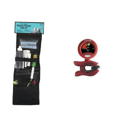 Dizzy Gillespie Paramount Series Bugle Care & Cleaning Kit Deluxe w/Snark SN2 Tuner with Tap Tempo Metronome