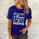 thumbnail image 2 of Camiseta de mujer Camisetas divertidas y lindas Camiseta de manga corta Regalo del día de la madre Blusa con estampado de letras personalizadas Pompotops  hkajfhjk464501, 2 of 7