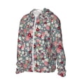 thumbnail image 2 of Balery Daisies Flowers Men's Women's UPF 50+ Sun Protection Lightweight Hoodie Performance Long Sleeve Shirt for Fishing Running-XX-Large, 2 of 9