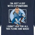 thumbnail image 3 of Avatar - The Last Airbender - Boomerang Guy - Youth Long Sleeve Graphic T-Shirt, 3 of 5