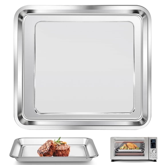 GWY Air Fryer Grill Pan for Nuwave Bravo 12-in-1 21QT, Stainless Steel Crisper Plate, Dishwasher Safe