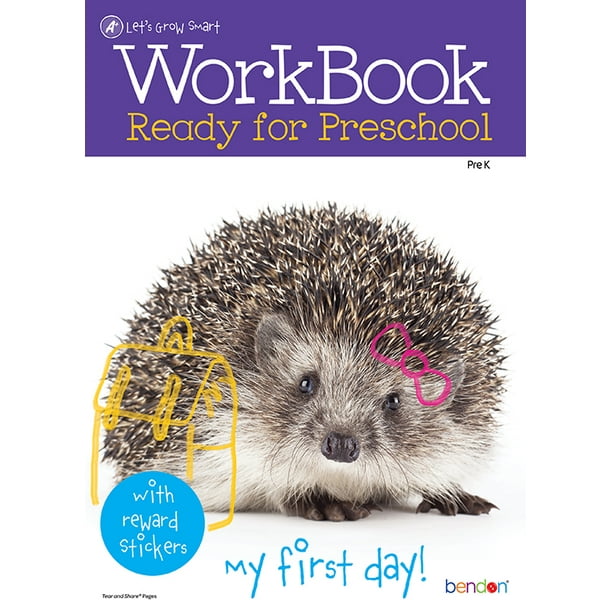 Bendon Publishing Ready For Preschool Workbook - Walmart.com - Walmart.com