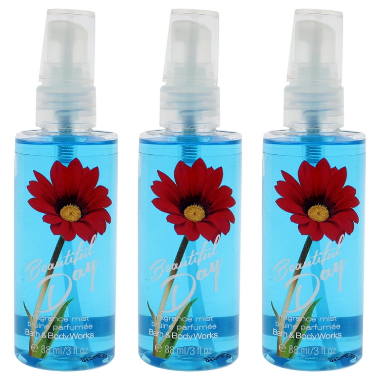 Bath and Body Works Beautiful Day - Pack of 3, Fine Fragrance Mist