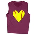 thumbnail image 5 of CEHVOM Mode Décontractée Femmes Sans Manches Imprimé Dames Col Rond Hauts Gilet T-Shirt, 5 of 5