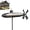1p, variant on Navy Submarine Wind Spinner, Outdoor Garden Decor with 3D Rotating Blades, Motion Art Wind Sculpture for Yard Patio Lawn, Kinetic Metal Spinner Gift for Garden Lovers & Veterans Enthusiasts (1p)