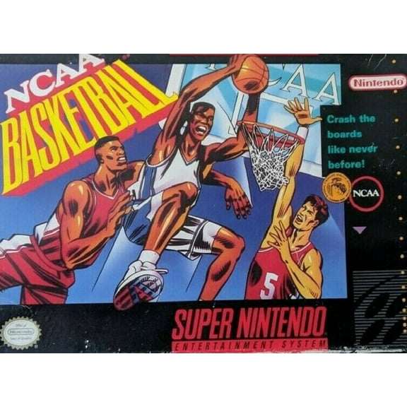 Restored NCAA Basketball (Super Nintendo, 1992) (Refurbished)