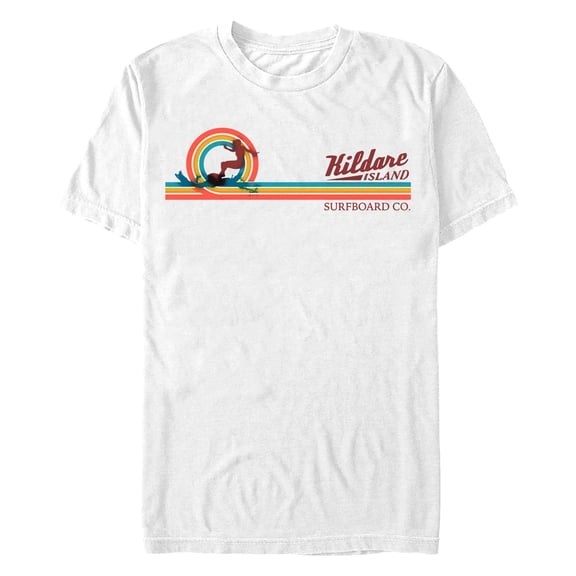 Men's Outer Banks Kildare Island Surfboard Co. Retro Graphic T-Shirt