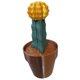 thumbnail image 2 of Soporte para teléfono, estatua de planta, regalo de inauguración de la casa, decoración navideña, divertido soporte de escritorio, decoración de mesa Amarillo, 2 of 8