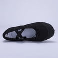 thumbnail image 6 of Girls Ballet Shoes Dance Slippers with Drawstring, Professional Ballet Flats for Kids Gymnastics Training Shoes, 6 of 8