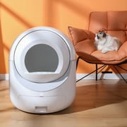 Smart Automatic Cat Litter Box, Self Cleaning Litter Box, App Control, Support 5G & 2.4G WiFi for Multiple Cats