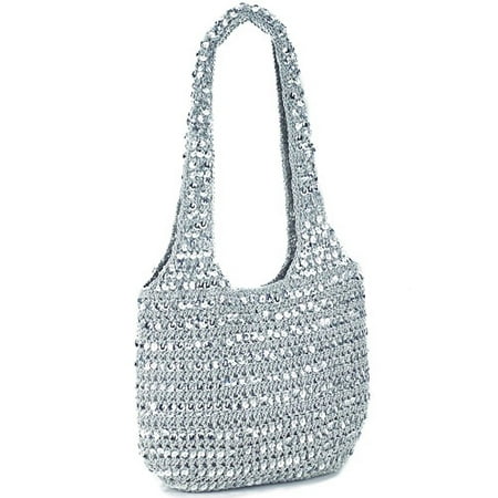Mara Sequin Crochet Bag