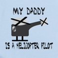 thumbnail image 2 of CafePress - My Daddy Is A Helicopter Pilot Body Suit - Baby Light Bodysuit, Size Newborn - 24 Months, 2 of 4