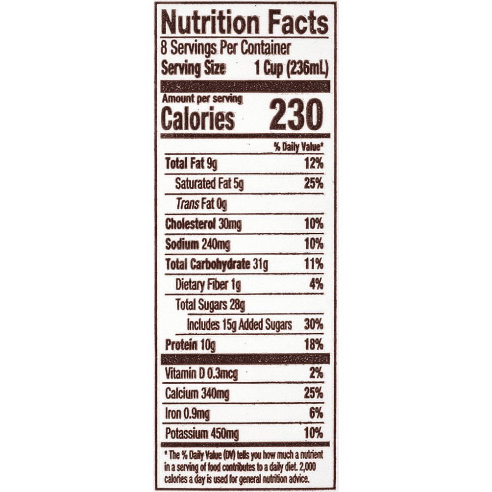 Crystal Creamery ™ Brand Deluxe Whole Chocolate Milk 0.5 gal. Carton