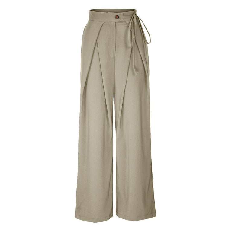 Women's Cotton Linen Pants 2023 Summer Casual Elastic Waist Women's Cotton Linen Pants 2023 Summer Casual Elastic Waist
