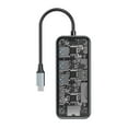 thumbnail image 1 of Docking Station HD+USBx4+RJ45+AUX+PD+SD/TF Expander Hub for Mobile Phone Laptop, 1 of 9
