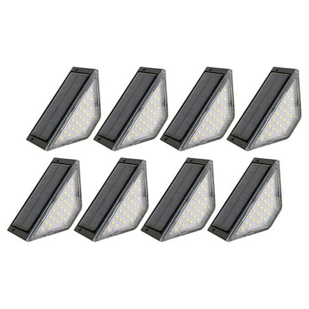 

Clearance! Yuoaenl Garden Lamps Solar Staircase Step Light Outdoor Induction Step Light Outdoor Lighting Step Light Courtyard Foot Step Light Garden Light 8X Step Lights