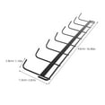 thumbnail image 3 of LYTMENT 2pcs Kitchen Utensil Hanging Rack With Hook Heavy Duty Iron Hanger No-Drill Wall Organizer For Kitchen Bathroom Office Versatile Door Hook, 3 of 8