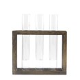 thumbnail image 1 of Terrario Innovador Transparente Con Soporte De Madera, Jarrón De Flores, Tubo De Vidrio De Mesa Para Dormitorio, Sala De Estar, Restaurante, Jardín Scienceny HA026914-01, 1 of 6