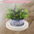 thumbnail image 2 of Niceauty Plant Tray with Wheels Beige for Indoor Flowerpots Supports and Moves Pots Without Damage, 2 of 4