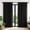 Black, variant on XUEYU Blackout Curtains for Bedroom 84 Inch - Window Curtains Blackout with Rod Pocket Thermal Insulated Room Darkening Light Blocking for Living Room Windows, 2 Panels,Gray