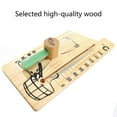 thumbnail image 4 of 2 In 1 Sauna Thermometer Sand Timer Hourglass Wooden Thermometer Temp Gauge, 4 of 5