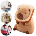 thumbnail image 1 of Soft Capybara Ornament Plush Simulation Kawaii Reutilizable para Adultos Regalo Acción Gracias, 1 of 9
