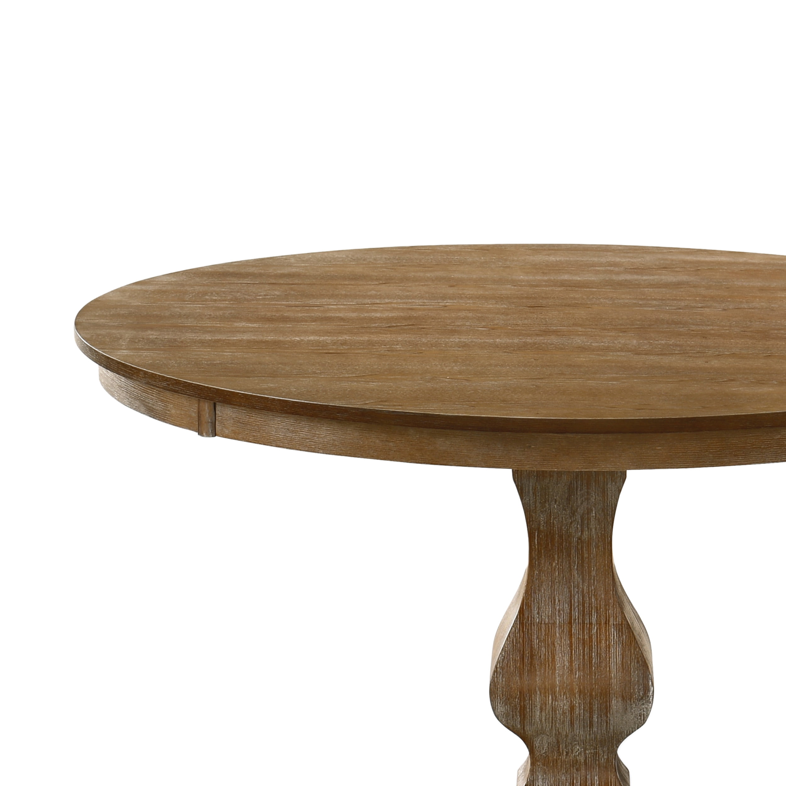 Noble House Merlene Indoor Wood Circular Dining Table, Natural