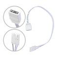 thumbnail image 2 of 4 Pin ARGB 5V Adapter Cable 25cm White Extension Line For Color Lighting Sync And Stable Controller Connection, 2 of 4