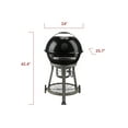thumbnail image 5 of Coleman Cookout 22.5 Inch Premium Charcoal Kettle BBQ Grill, Black, 5 of 8